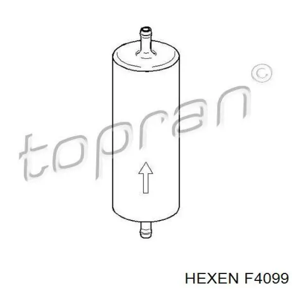 F4099 Hexen топливный фильтр