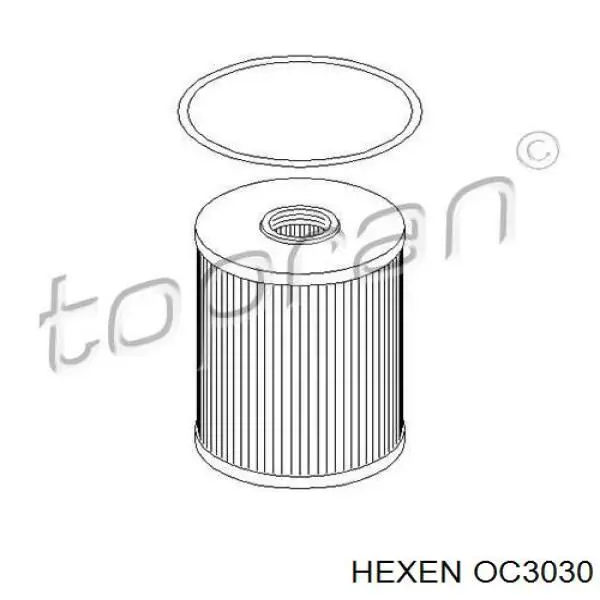 OC3030 Hexen масляный фильтр