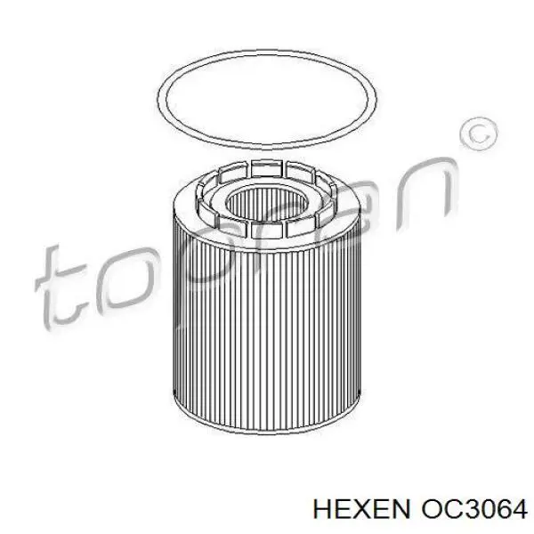 OC3064 Hexen масляный фильтр