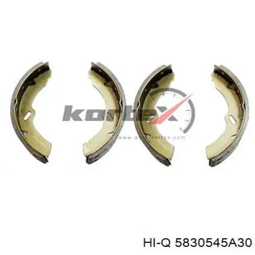 5830545A41 Hyundai/Kia задние барабанные колодки