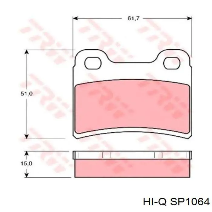 Колодки дисковые  Ford 91AB2M008BC цена, от 9.86 USD
