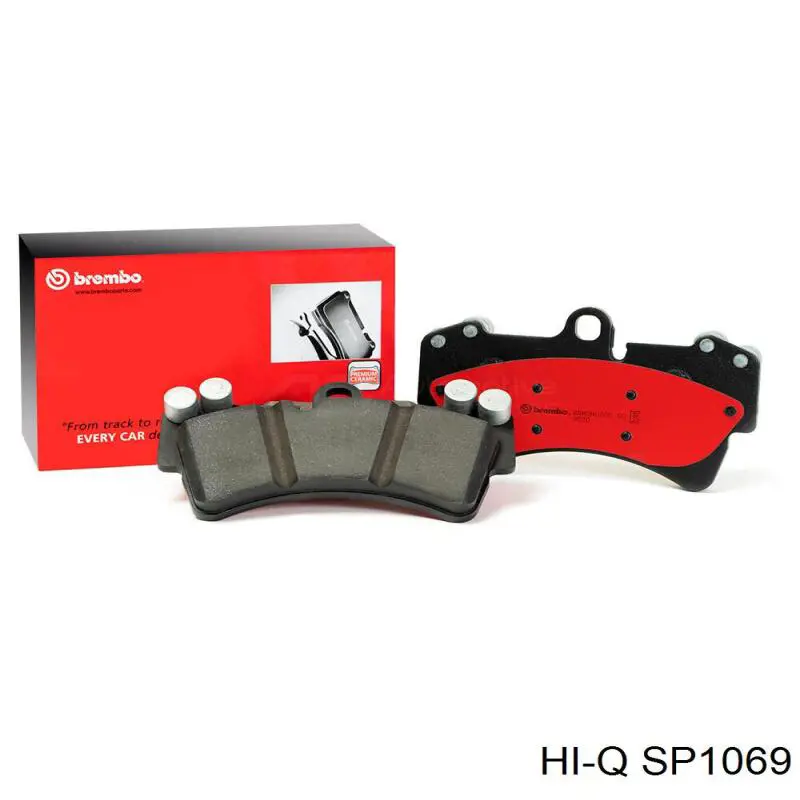 Колодки дисковые  Hi-q SP1069 цена, от 45.80 USD