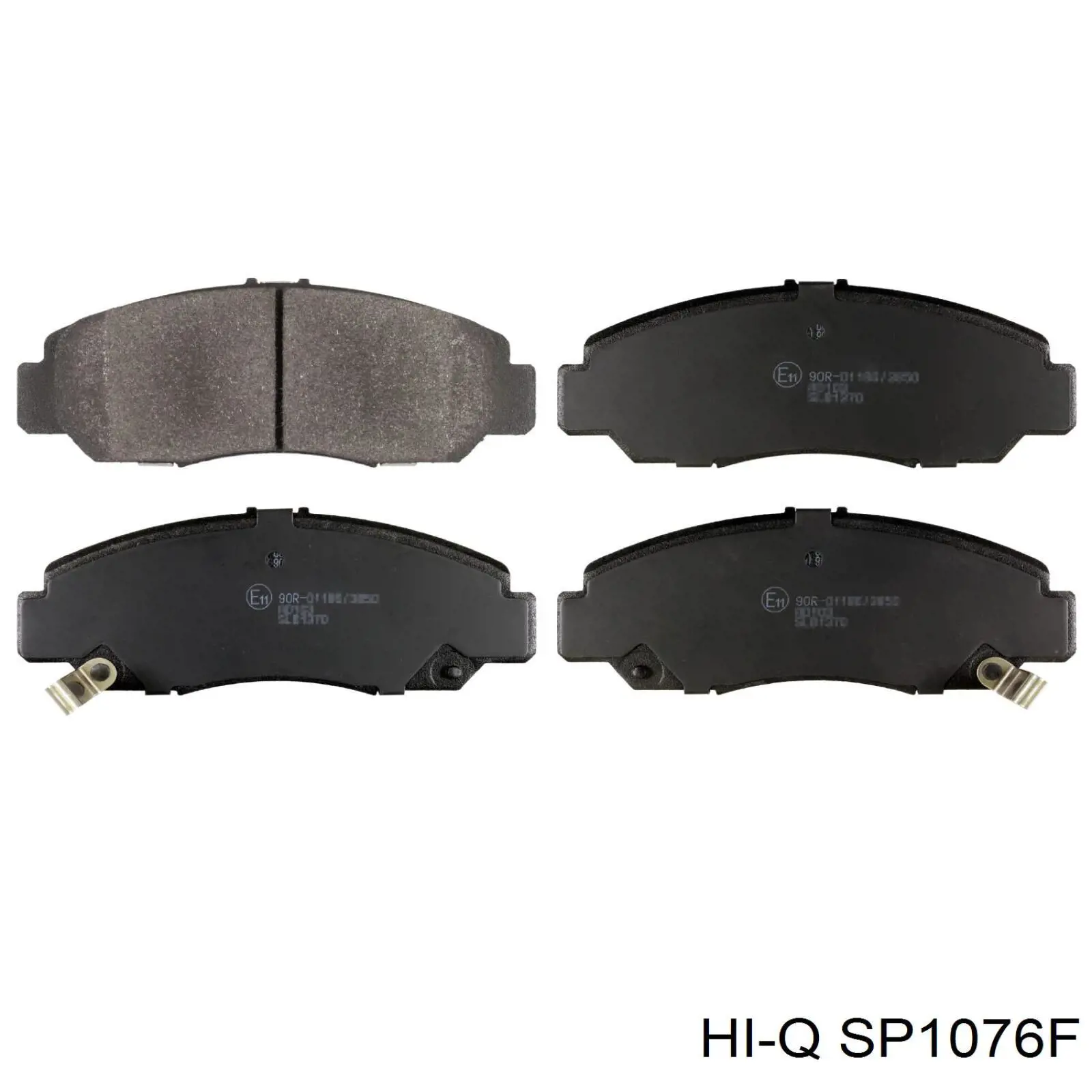 SP1076-F Hi-q передние тормозные колодки