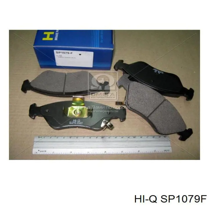 SP1079-F Hi-q передние тормозные колодки