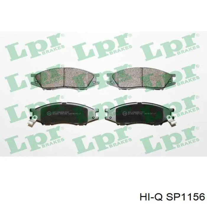 Колодки Hi-q SP1156 цена, от 14.56 USD