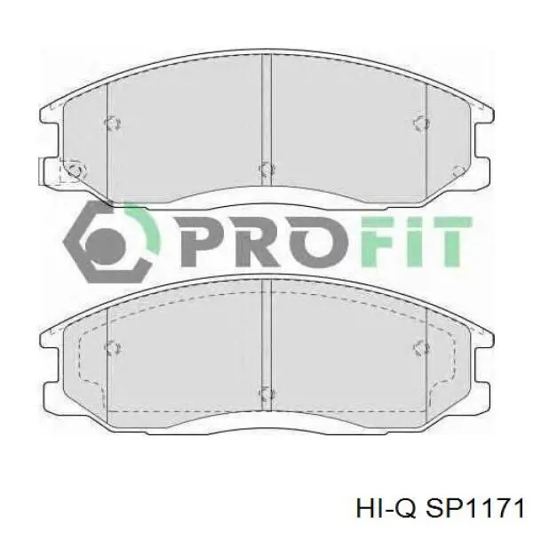 SP1171 Hi-q Колодки передние