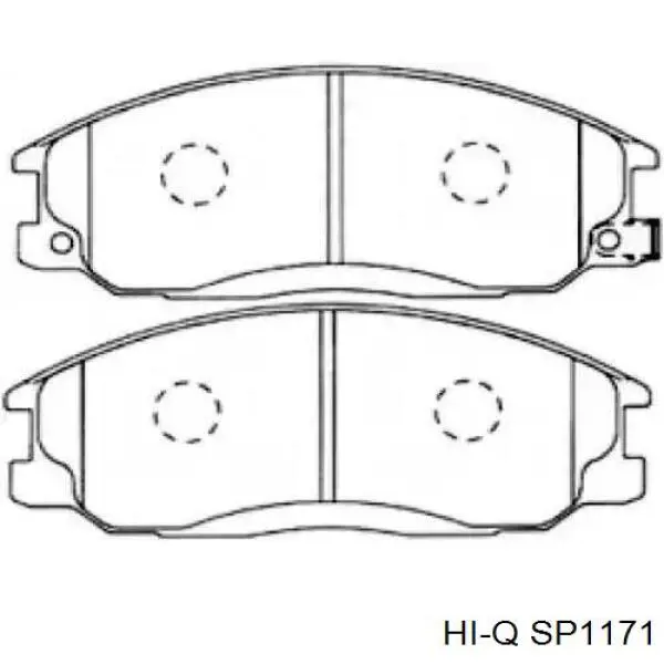 Колодки Hi-q SP1171 цена, от 24.63 USD