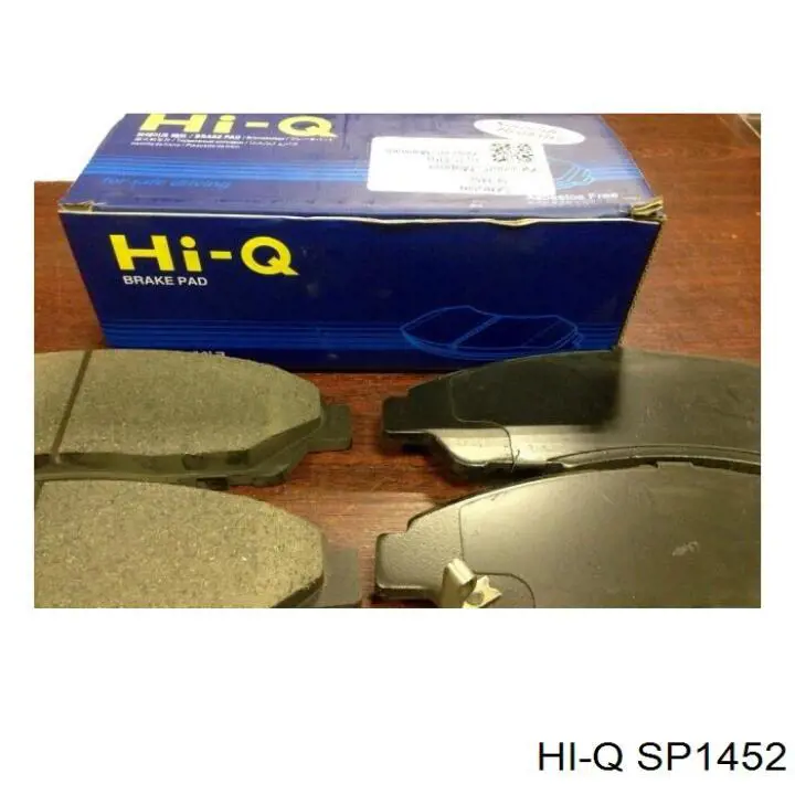 Колодки гальмівні передні, дискові SP1452 Hi-q