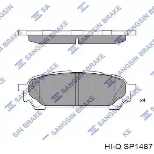 Задние дисковые колодки Power Stop 16461