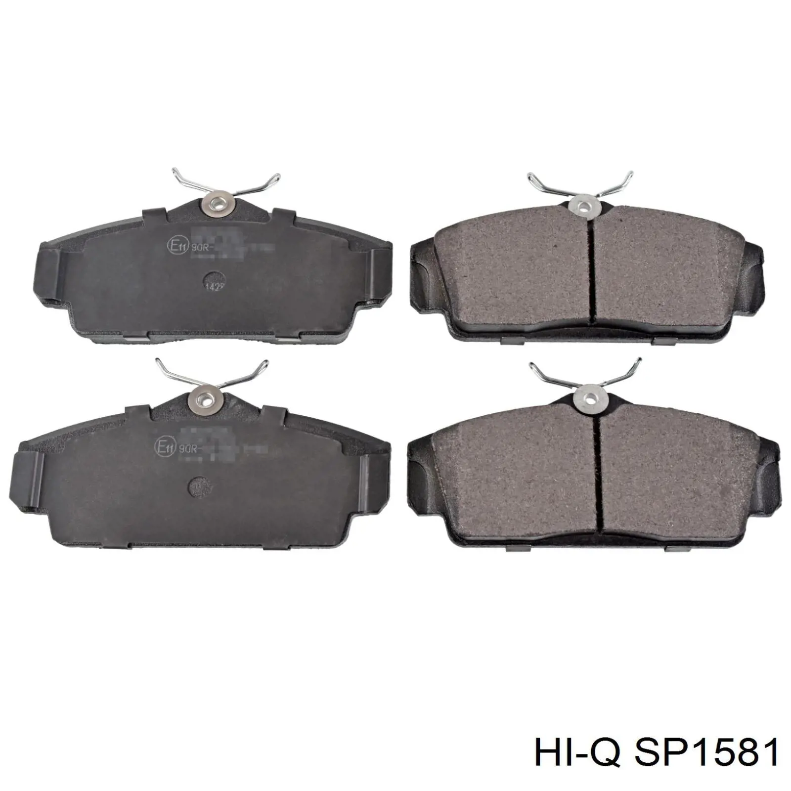 SP1581 Hi-q Колодки передние