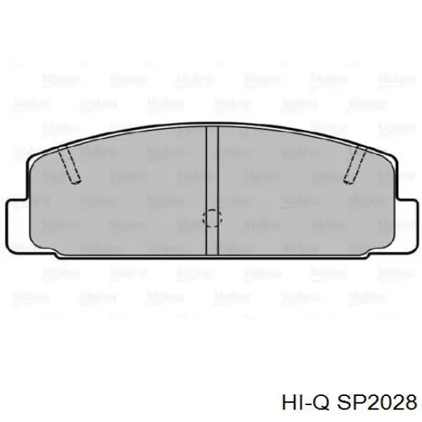 Колодки дисковые  Hi-q SP2028 цена, от 17.00 USD