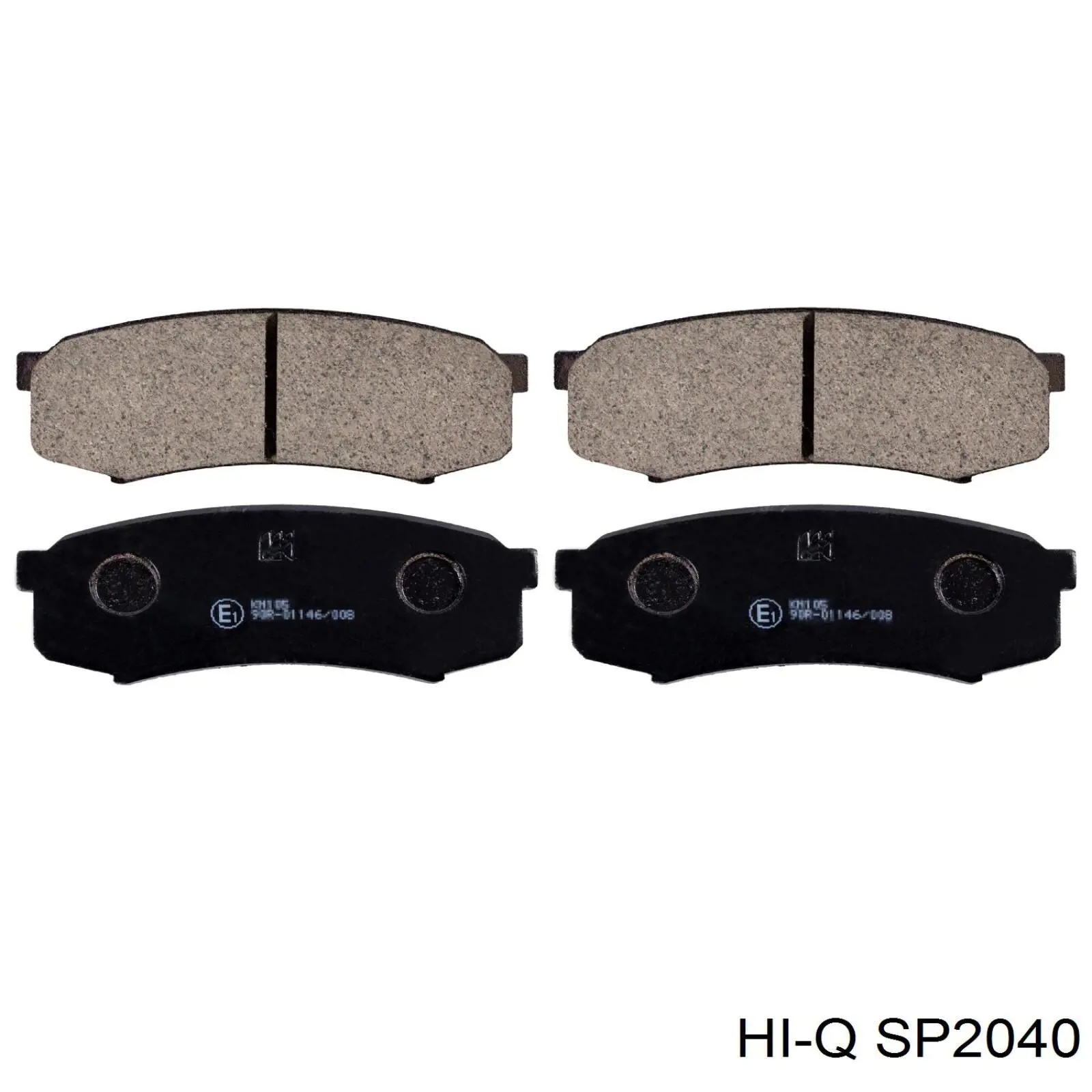 Колодки дисковые  Hi-q SP2040 цена, от 19.00 USD