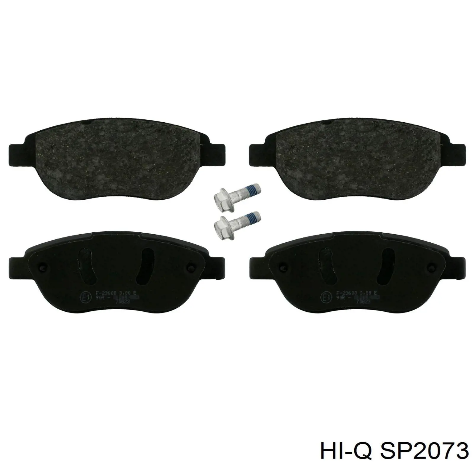 SP2073 Hi-q Колодки передние