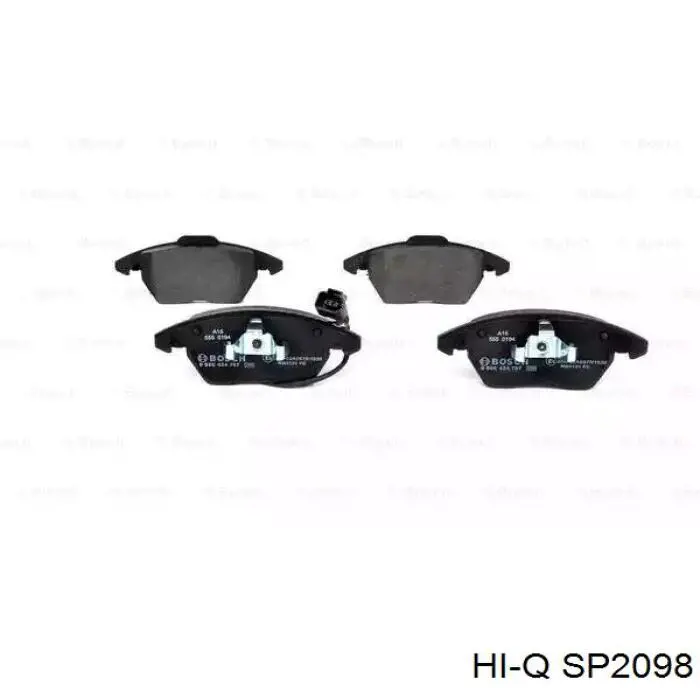 Колодки Hi-q SP2098 цена, от 33.20 USD