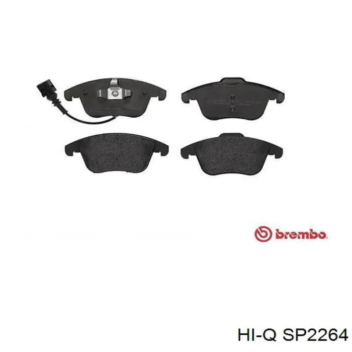 Купить SP2264 Hi-q Колодки тормозные