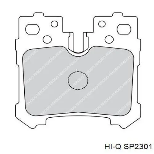 Купить 231283 Power Stop Колодки тормозные задние, дисковые