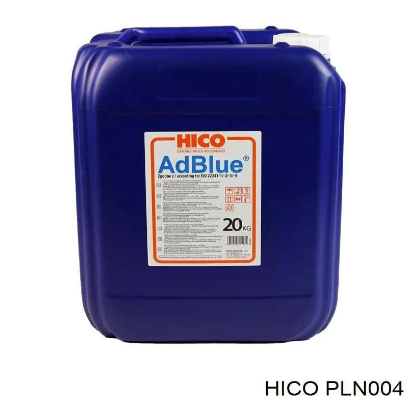 PLN004 Hico fluido ad blue, ureia