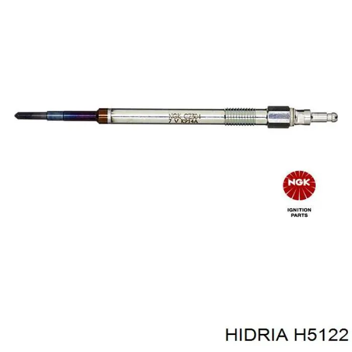 Свечи накала Hidria H5122 цена, от 16.56 USD