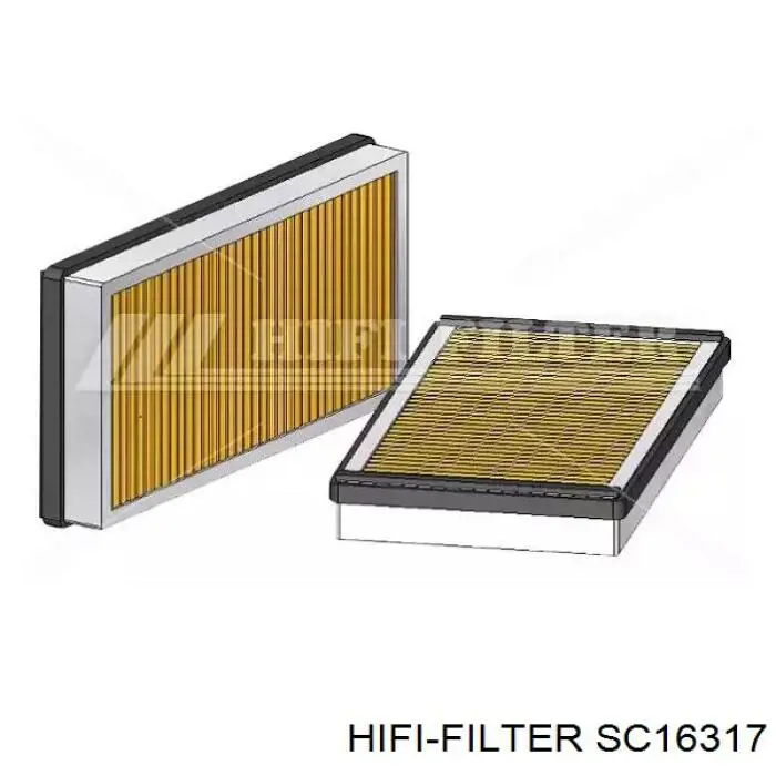 Фильтр салона SC16317 Hifi Filter