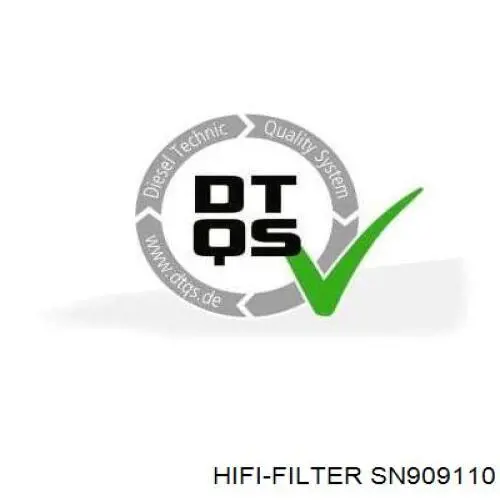 Фильтр тонкой очистки топлива Hifi Filter SN909110 цена, от 37.18 USD