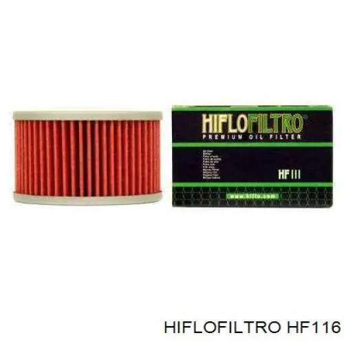 HF116 Hiflofiltro Масляный фильтр двигателя