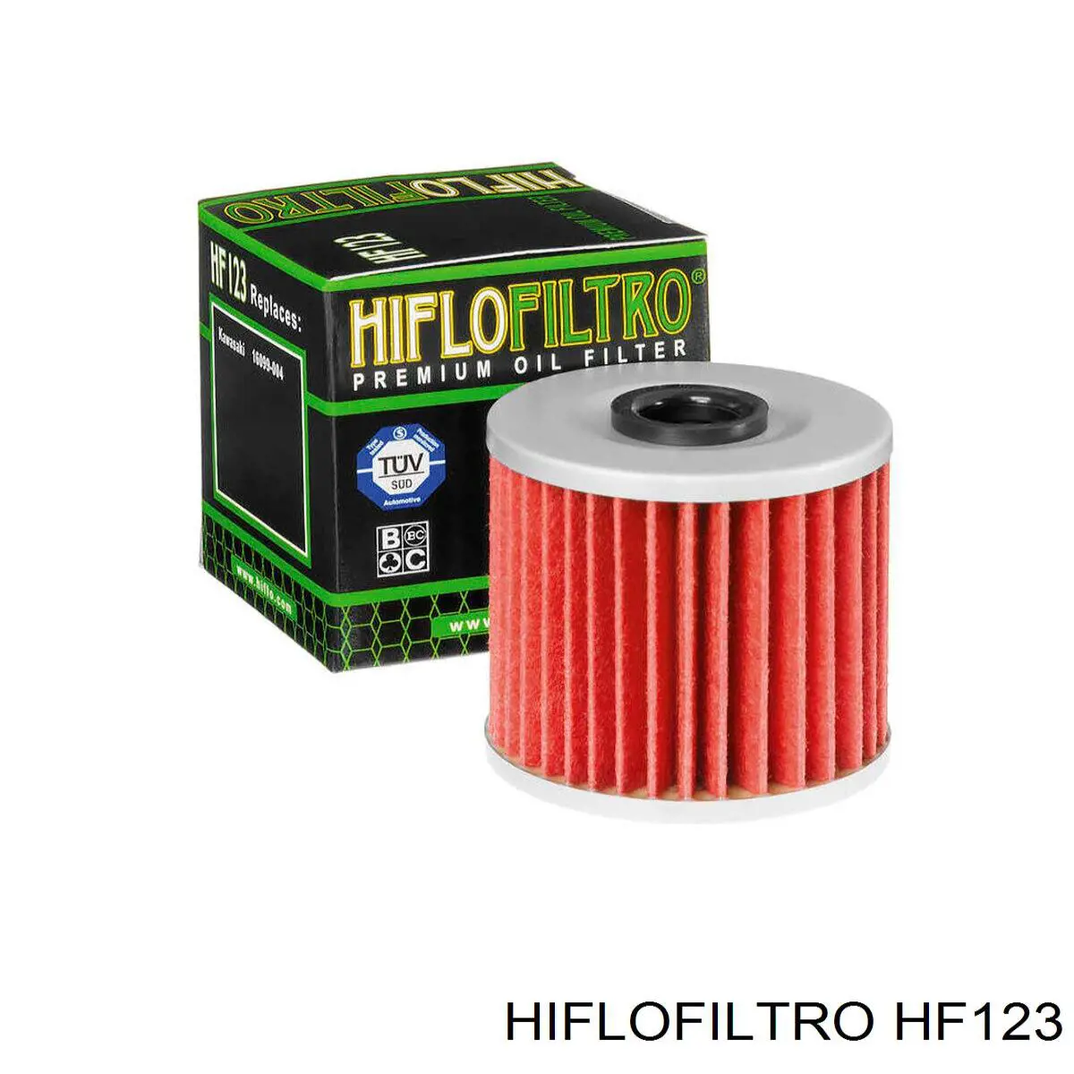 HF123 Hiflofiltro Масляный фильтр двигателя