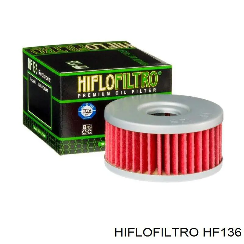 HF136 Hiflofiltro filtro de óleo