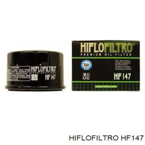 HF147 Hiflofiltro filtro de óleo
