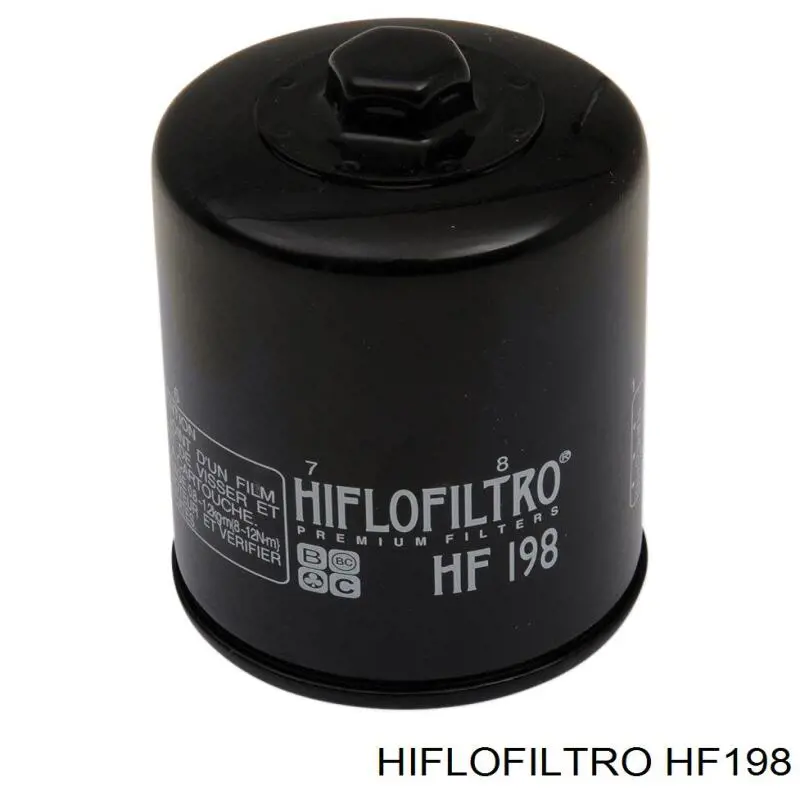 Масляный фильтр HF198 Hiflofiltro