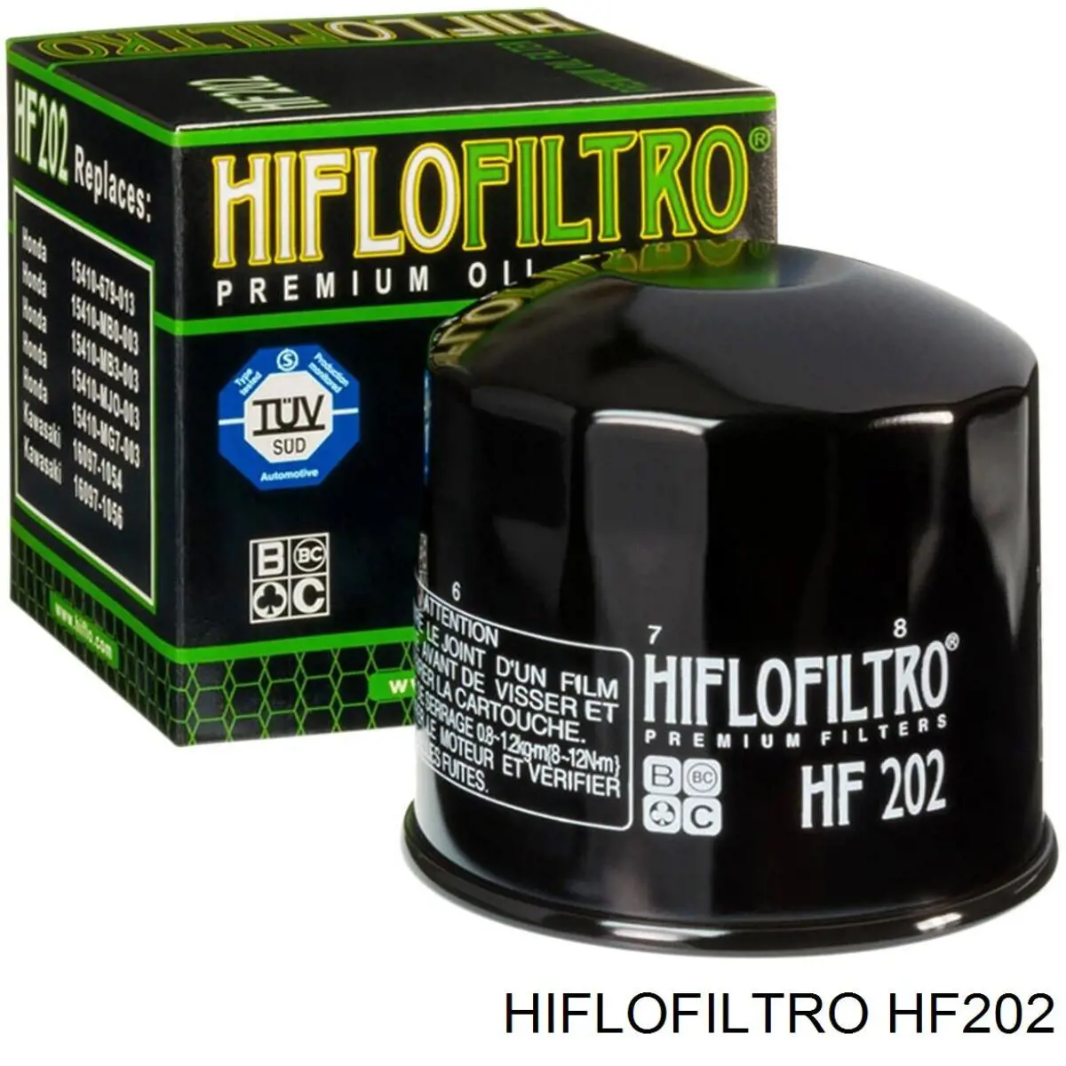 HF202 Hiflofiltro Масляный фильтр двигателя