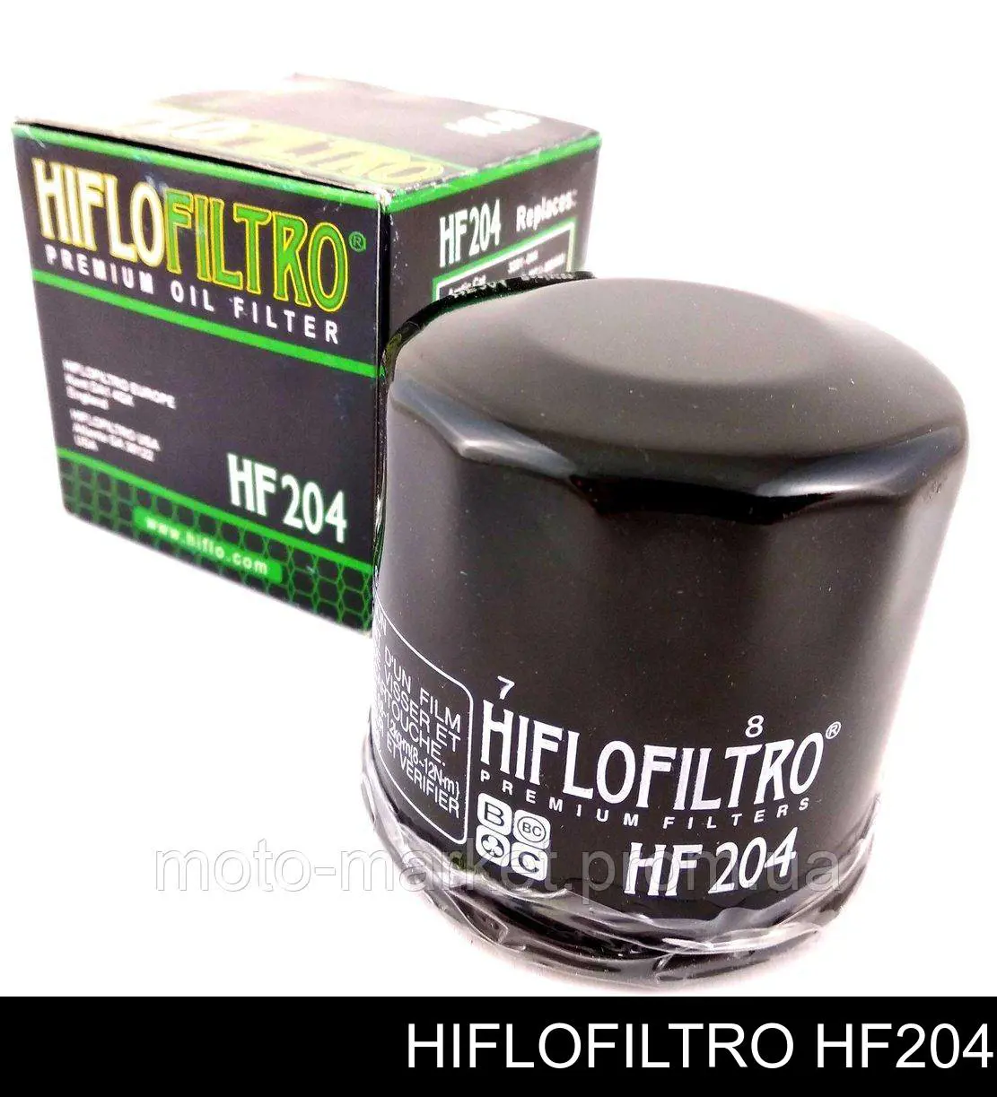 HF204 Hiflofiltro filtro de óleo