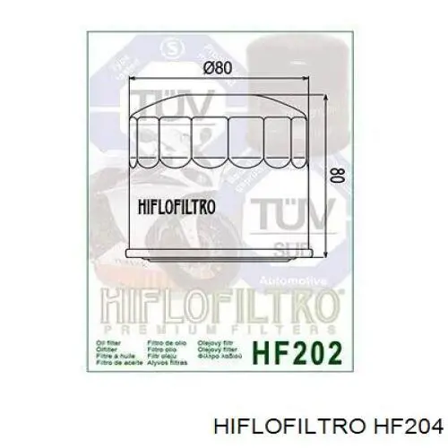 Купить HF204 Hiflofiltro Фильтр центробежный очистки масла