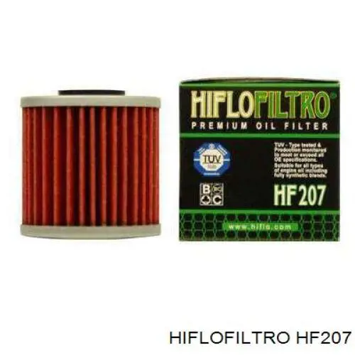 Масляный фильтр HF207 Hiflofiltro