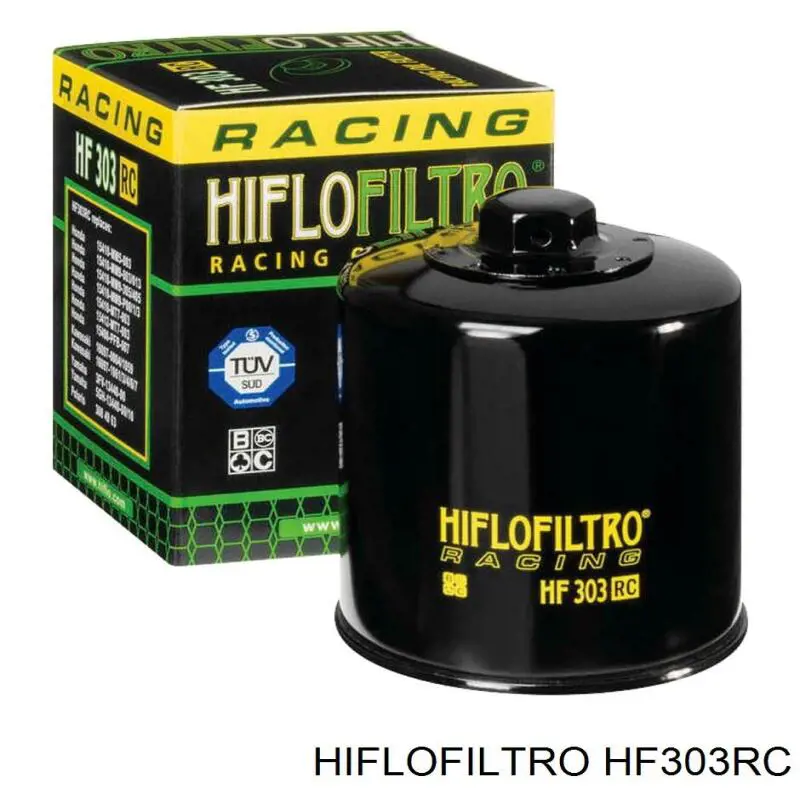 HF303RC Hiflofiltro Масляный фильтр двигателя