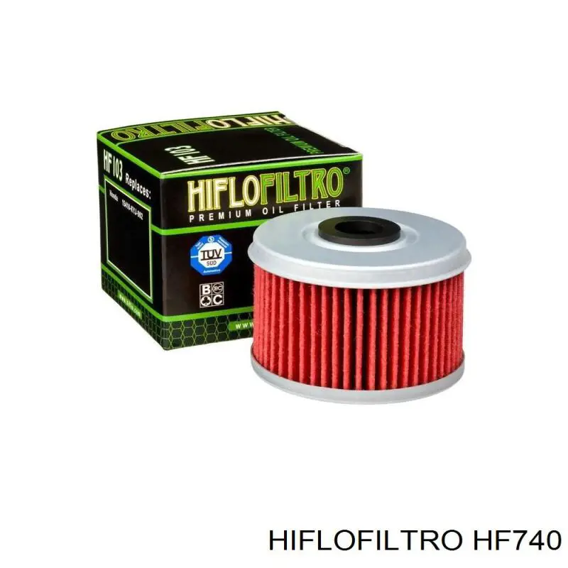 Фильтр очистки масла центробежный Hiflofiltro HF740 цена, от 8.84 USD