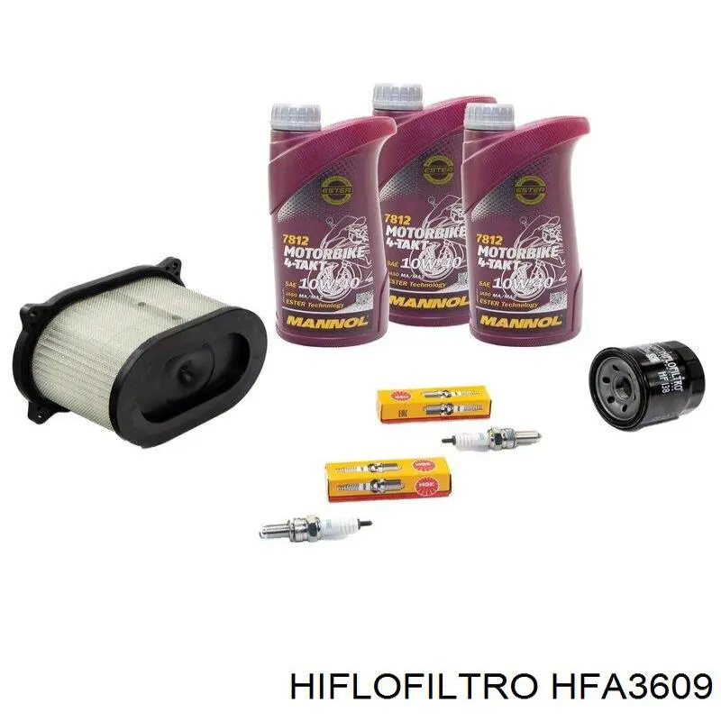Купить HFA3609 Hiflofiltro Автомобильный фильтр воздуха