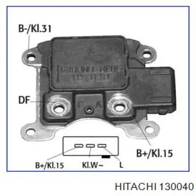 130040 Hitachi генератор