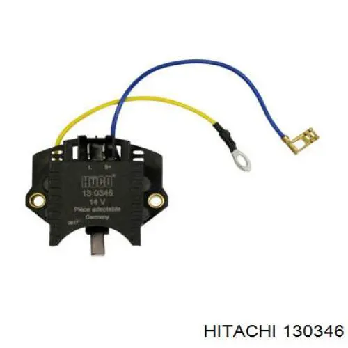 130346 Hitachi реле-регулятор генератора (реле зарядки)