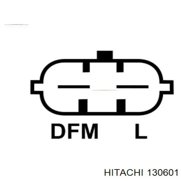 Купить 130601 Hitachi Реле регулятор напряжения генератора
