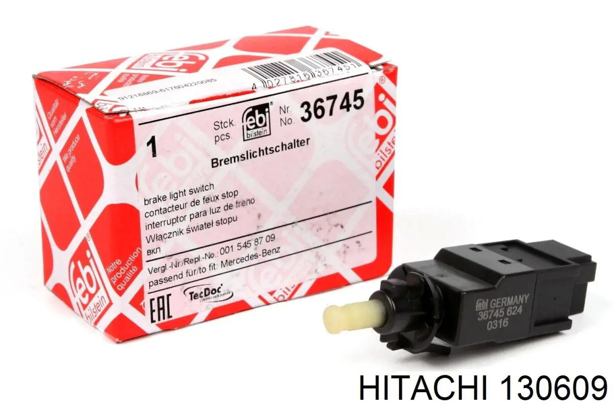 Реле регулятор генератора Hitachi 130609