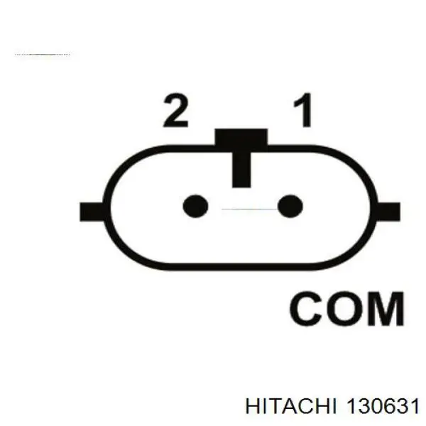 Купить 130631 Hitachi Реле регулятор напряжения генератора