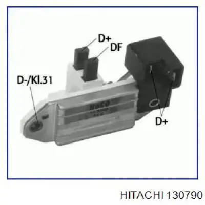 130790 Hitachi реле-регулятор генератора (реле зарядки)
