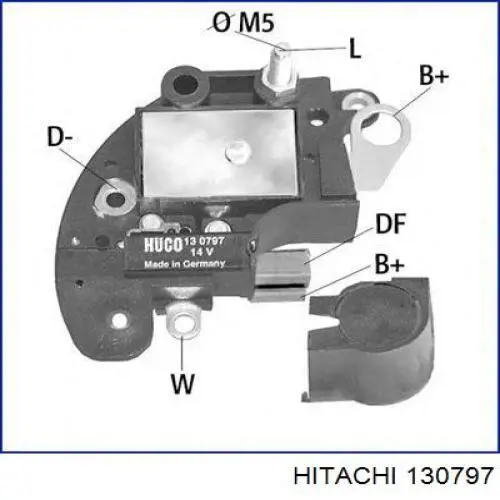 Regulador De Rele Del Generador (Rele De Carga) 130797 Hitachi