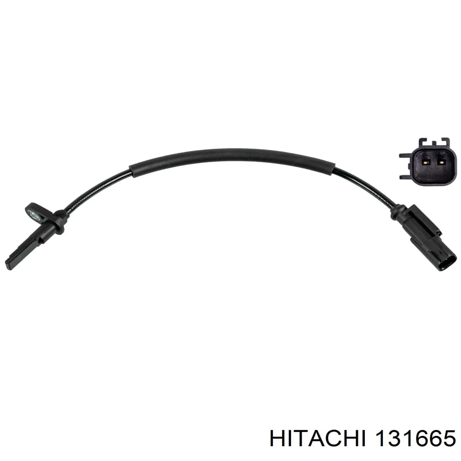 Sensor ABS delantero 131665 Hitachi