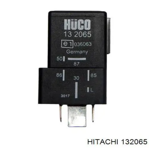 132065 Hitachi реле свечей накала