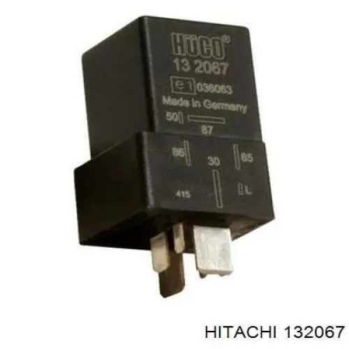 Relé de bujía de precalentamiento 132067 Hitachi