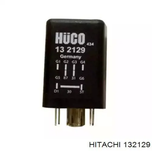 132129 Hitachi реле свечей накала