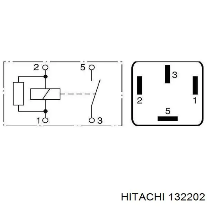 Реле электробензонасоса Hitachi 132202 цена, от 5.95 USD