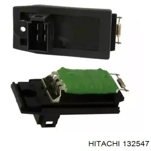 132547 Hitachi резистор (сопротивление вентилятора печки (отопителя салона))