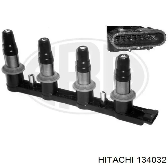 134032 Hitachi bobina de ignição